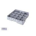 Soft Gray Cambro Camrack Full Size Cup Rack, 19 3/4 x 19 3/4 x 5 5/8 inch -- 5 per case.