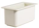 Coldfest One Third Size Food Pan, White, 6 11/16 x 12 3/4 x 6 inch -- 1each.