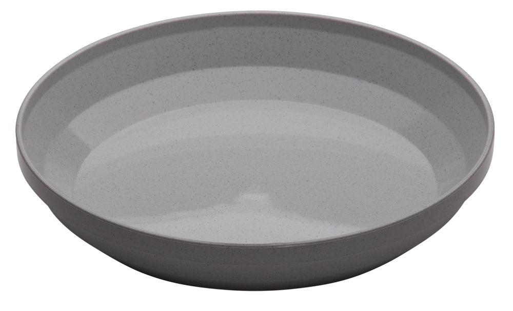 Cambro Shoreline Collection Speckled Gray Underliner For 9 1/2 Inch Pellet, 9 9/16 X 1 4/5 Inch -- 12 Per Case
