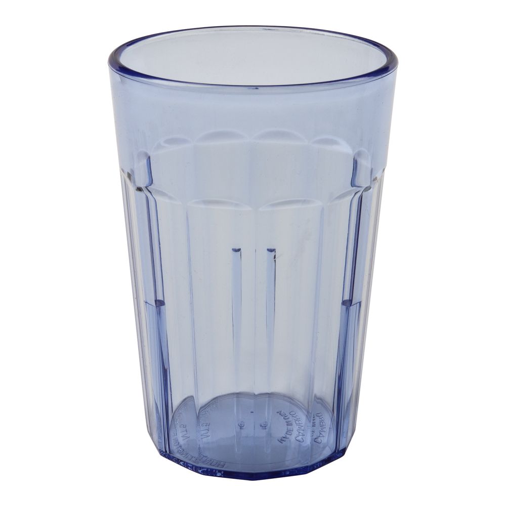 Cambro Slate Blue San Plastic Newport Tumbler, 6.4 Ounce Capacity -- 36 Per Case