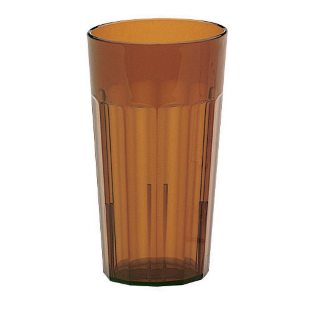 Cambro Newport Tumbler, Amber, 12.6 Ounce -- 36 per case.