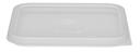 Translucent Cambro Square Seal Cover Only for 8 Quart Camwear Camsquares Container -- 6 per case