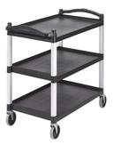 Cambro Kd Utility Cart with 5 inch Caster, Black.