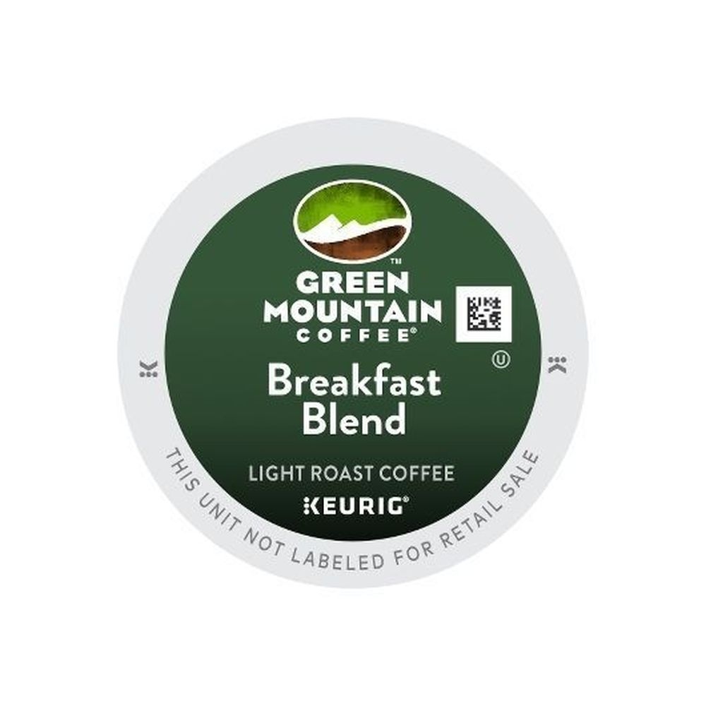 Green Mountain Coffee Roasters Breakfast Blend K Cup Coffee Pod, 24 count -- 4 per case