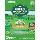 Green Mountain Coffee Roasters Our Blend K Cup Coffee Pod, 24 count -- 4 per case