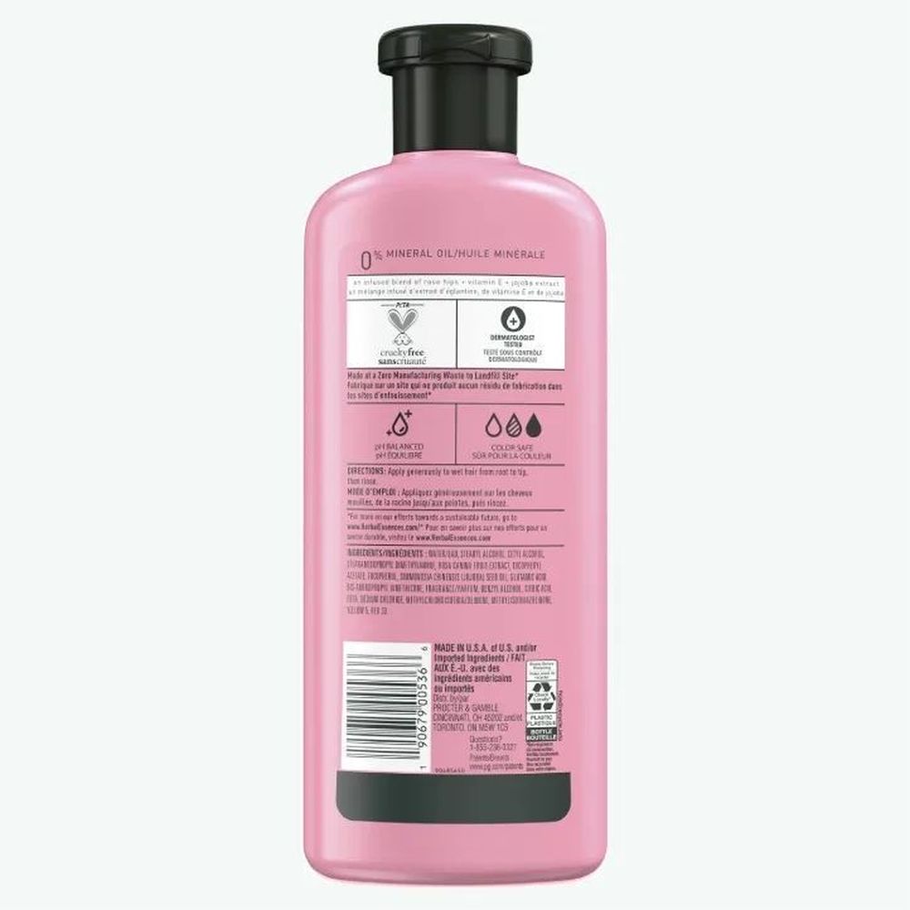 Herbal Essences Smooth Rose Hips Hair Smoothing Conditioner, 400 Milliliter -- 6 per case