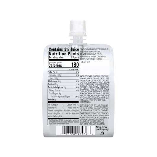 Chargel White Grape Instant Energy Gel Drink, 6.35 Ounce -- 36 per case