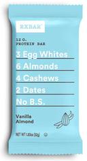 Rxbar Real Food Vanilla Almond Protein Bar, 1.83 Ounce -- 72 per case