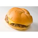 Nice! Flame Broiled Beef Patty Cheeseburger On Brioche Bun -- 16 per case