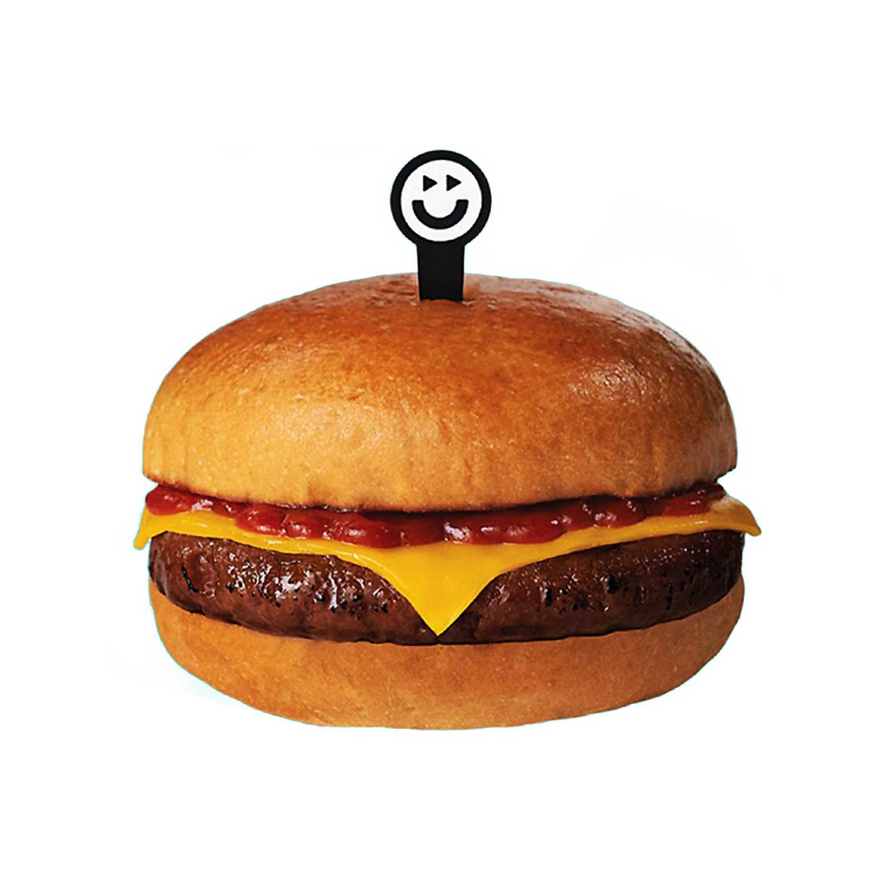 Future Farm Plant-Based Smoked Burger SQBX, 4 Ounce -- 36 per case