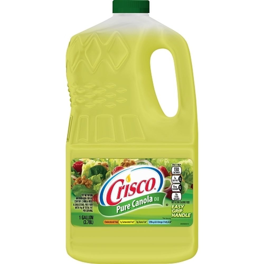 Crisco Pure Canola Oil, 1 Gallon -- 4 Per Case