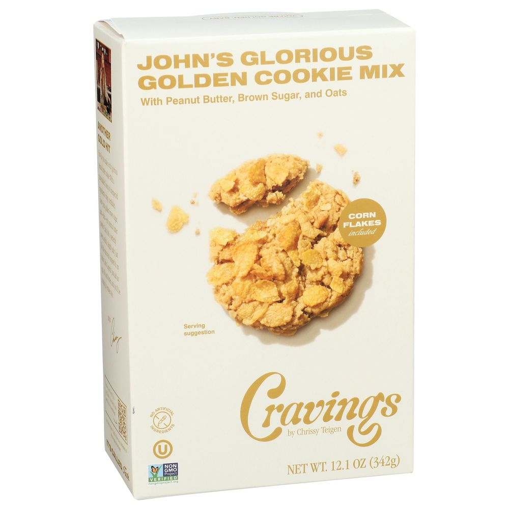 Cravings by Chrissy Teigen Johns Glorious Golden Cookie Mix, 12.1 Ounce -- 6 per case