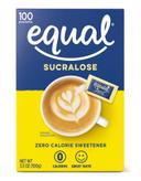 Stratas Foods Equal Yellow Single Serve Packet Sweetener -- 2000 per case.