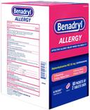 Benadryl Antihistamine Allergy Tablets, 120 per unit -- 12 per case