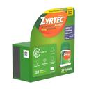 Zyrtec 10mg Allergy Relief Tablet, 30 count - 24 per case