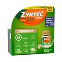 Zyrtec Allergy Liquid Capsules, 25 count -- 24 per case