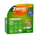 Zyrtec Allergy Liquid Capsules, 40 count -- 24 per case