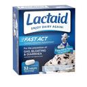 Lactaid Fast Act Lactase Enzyme Supplement Caplets - 32 count per pack -- 24 packs per case