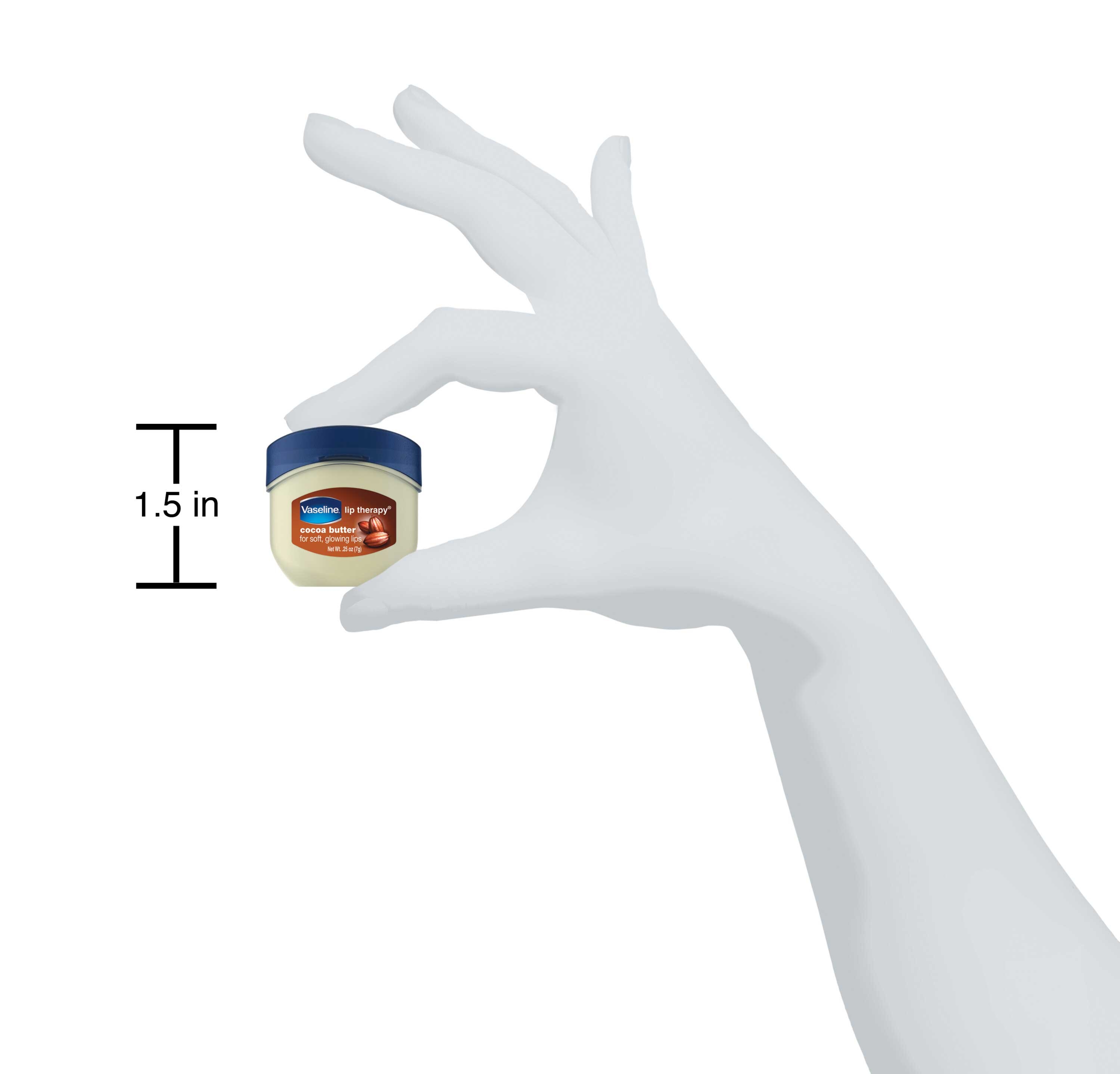 Vaseline Mini Cocoa Butter Lip Therapy, 0.25 Ounce -- 32 per case