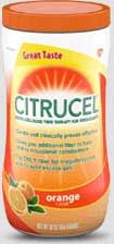 Citrucel Fiber Orange Mix Powder, 30 Ounce, 2 Count -- 3 Per Case