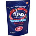 Tums Chewy Delights Very Cherry Soft Chews - 32 count per pack -- 6 packs per case