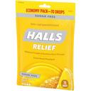 Halls Sugar Free Honey Lemon Cough Drops, 7.648 Ounce -- 12 per case