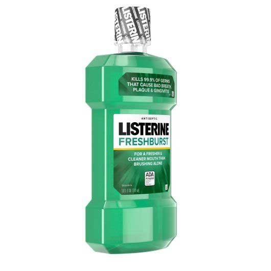 Listerine Freshburst Antiseptic Mouthwash, 1 Liter -- 6 Per Case