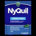 Vicks Nyquil Cold and Flu Relief Liquicaps - 16 count per pack -- 24 packs per case