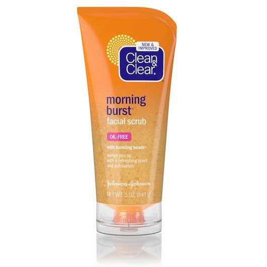 Clean and Clear Morning Burst Orange Oil Free Facial Scrub, 5 Ounce -- 24 per case