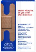 Johnson and Johnson Band-Aid Flexible Fabric Knuckle and Fingertip 20s Bandage -- 24 per case