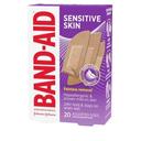 Band Aid Sensitive Skin Assorted Bandage, 20 count -- 24 per case