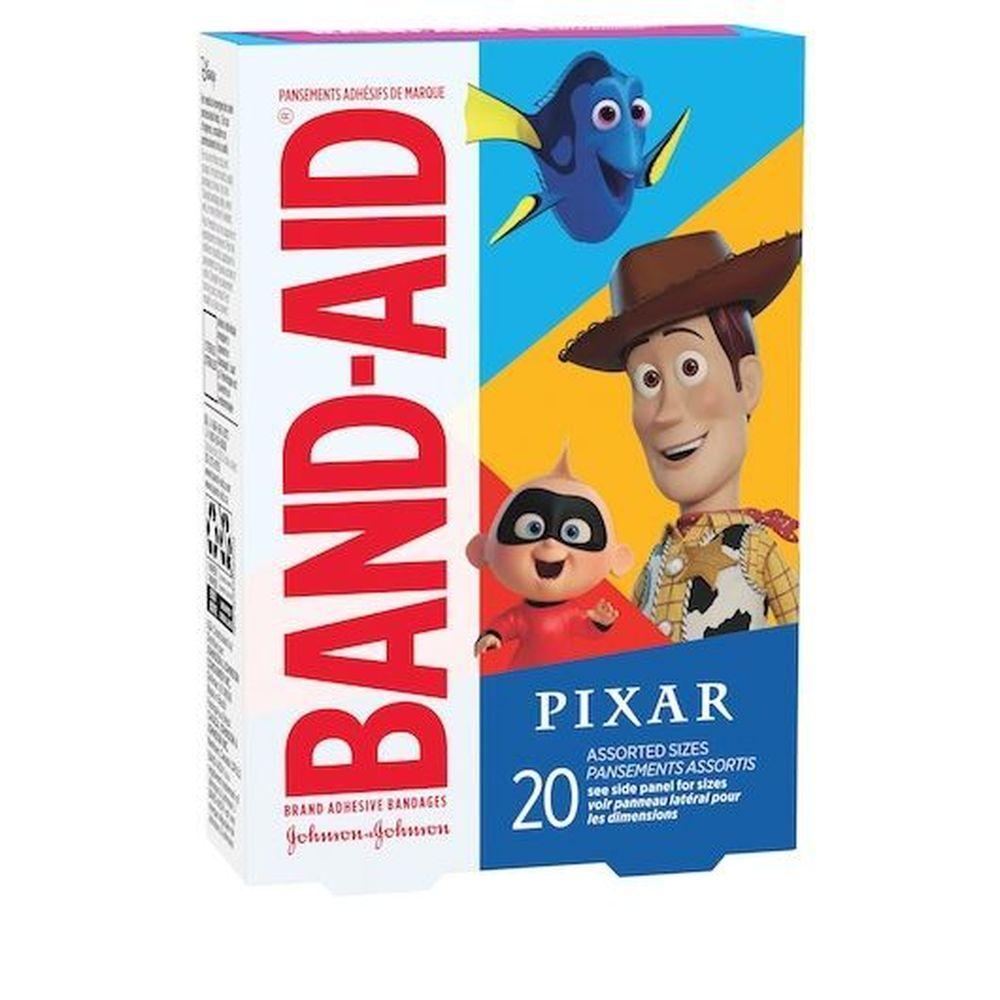 Band Aid Disney Pixar Mashup Characters Assorted Bandage, 20 count