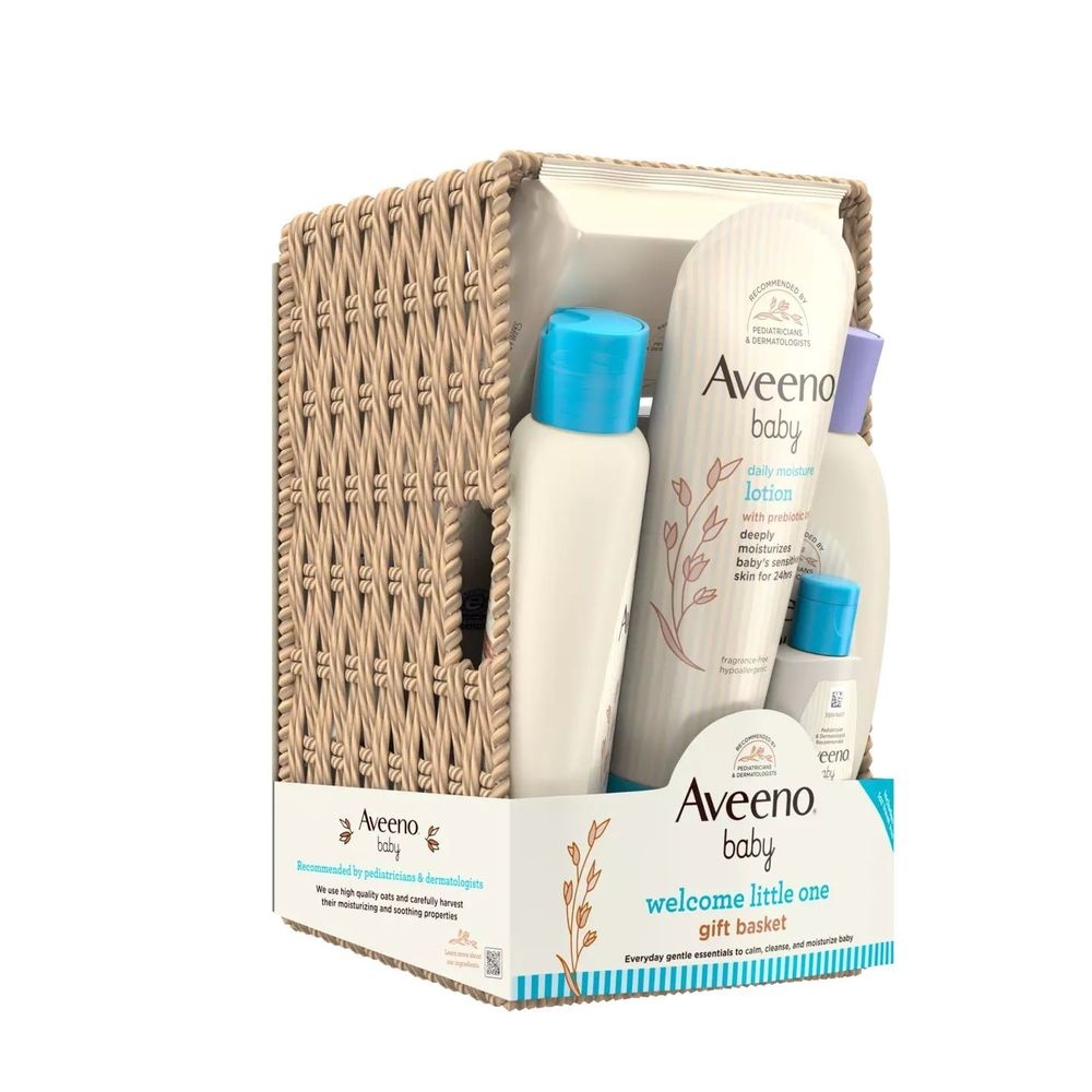 Aveeno Baby Little 1 Gift Basket -- 2 Per Case