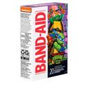Band-Aid Nickelodeons Teenage Mutant Ninja Turtles Mutant Mayhem Characters Adhesive Bandage, 20 count -- 24 per case