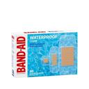 Band-Aid Assorted Size Waterproof Clear Adhesive Bandages, 60 count -- 24 per case