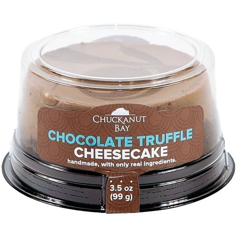 Chuckanut Bay Chocolate Truffle Cheesecake, 3.5 Ounce -- 12 Per Case