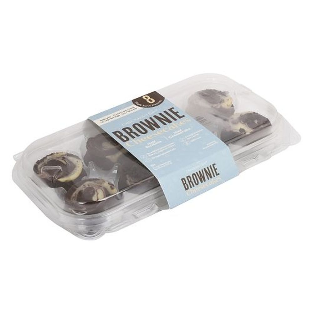 Chuckanut Bay Petite Brownie Cheesecake, 8 Ounce - 8 per case