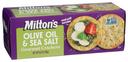 Miltons Olive Oil and Sea Salt Cracker, 6.8 Ounce -- 8 per case