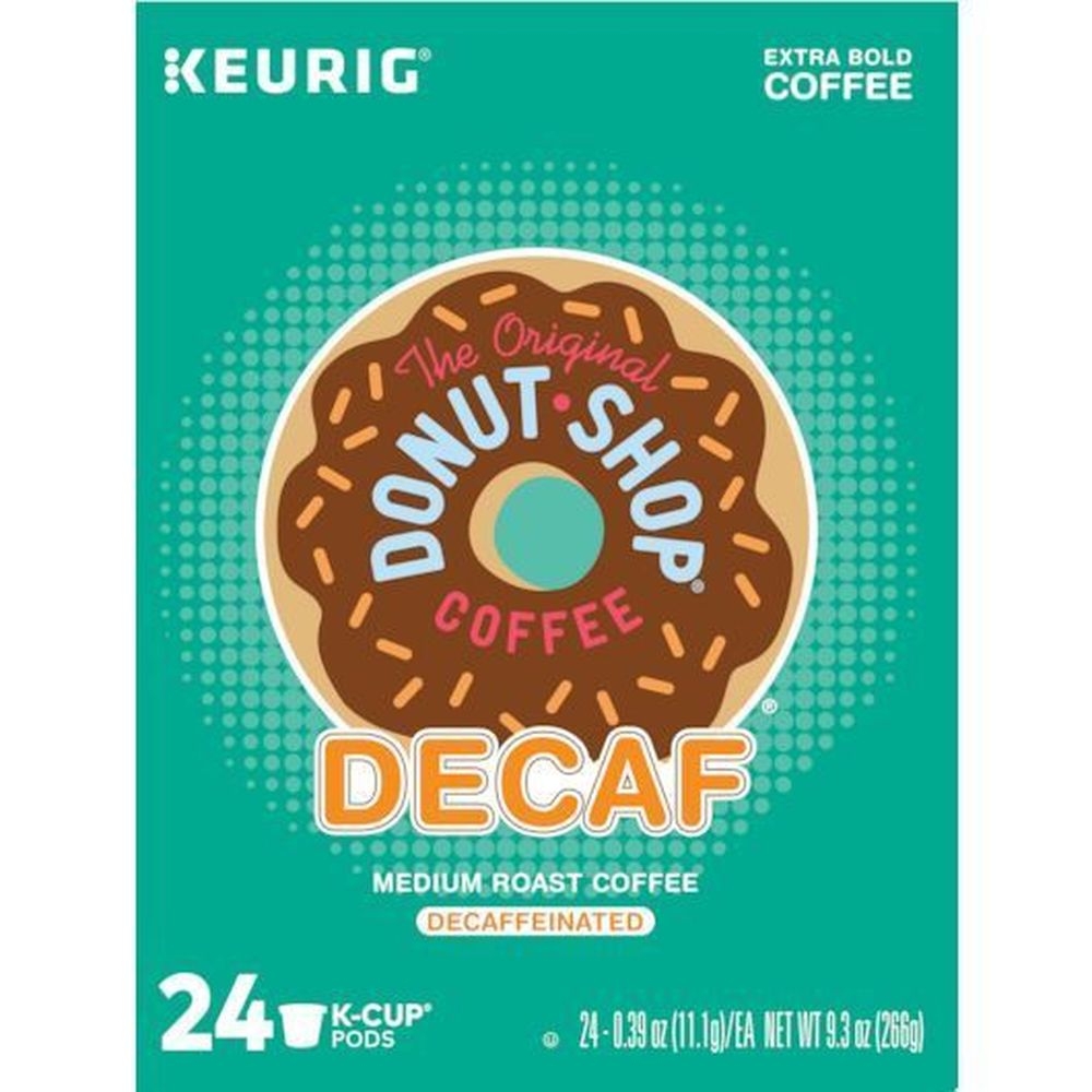 The Original Donut Shop Decaf Medium Roast K Cup Coffee Pod, 24 count -- 4 per case