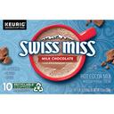 Swiss Miss Milk Chocolate Kcup Hot Cocoa Mix, 10 count -- 6 per case