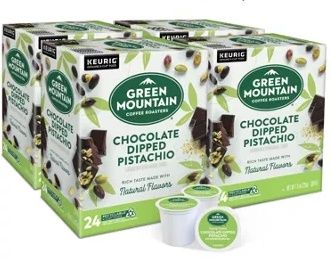 Green Mountain Chocolate Dipped Pistachio K-Cup Coffee Pod, 24 count -- 4 per case