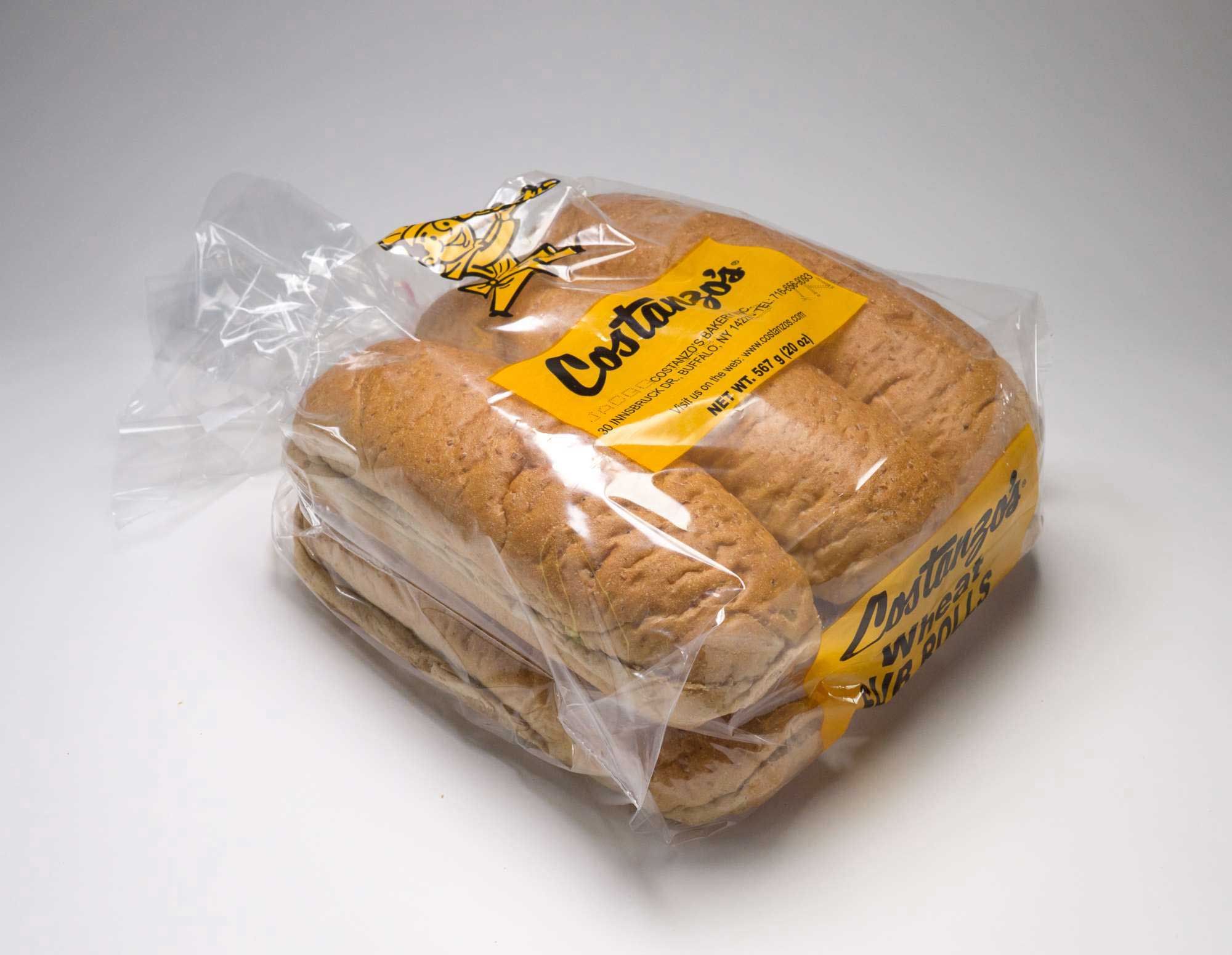 Costanzos Bakery Wheat Submarine Roll, 112 Gram -- 48 per case