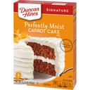 Duncan Hines Signature Perfectly Moist Carrot Cake Mix, 15.25 Ounce -- 12 per case