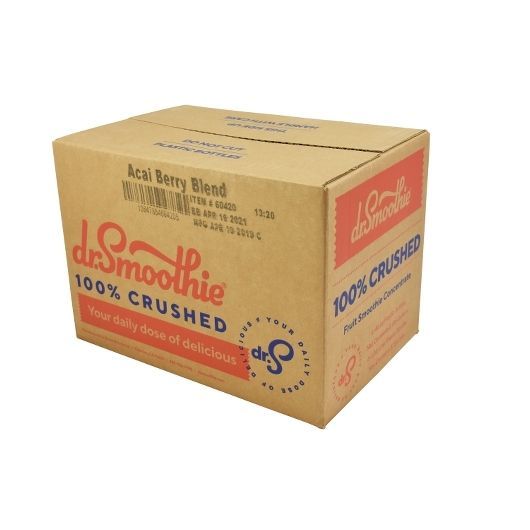 Dr Smoothie 100 Percent Crushed Acai Berry Blend, 46 Fluid Ounce -- 6 per case