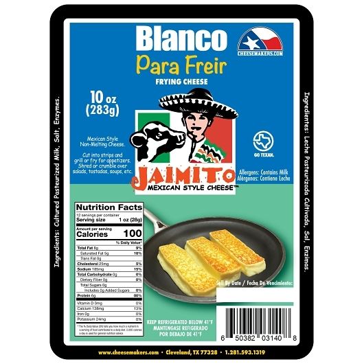 Jaimito Mexican Style Blanco Panela, 10 Ounce -- 12 Per Case
