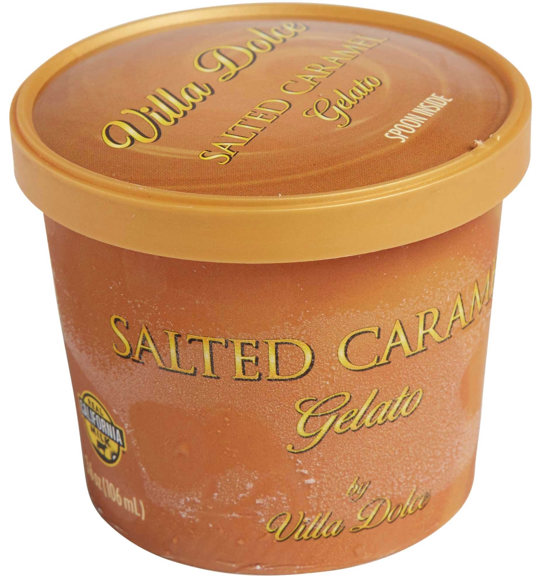 Villa Dolce Sea Salt Caramel Gelato, 3.6 Ounce -- 24 per case