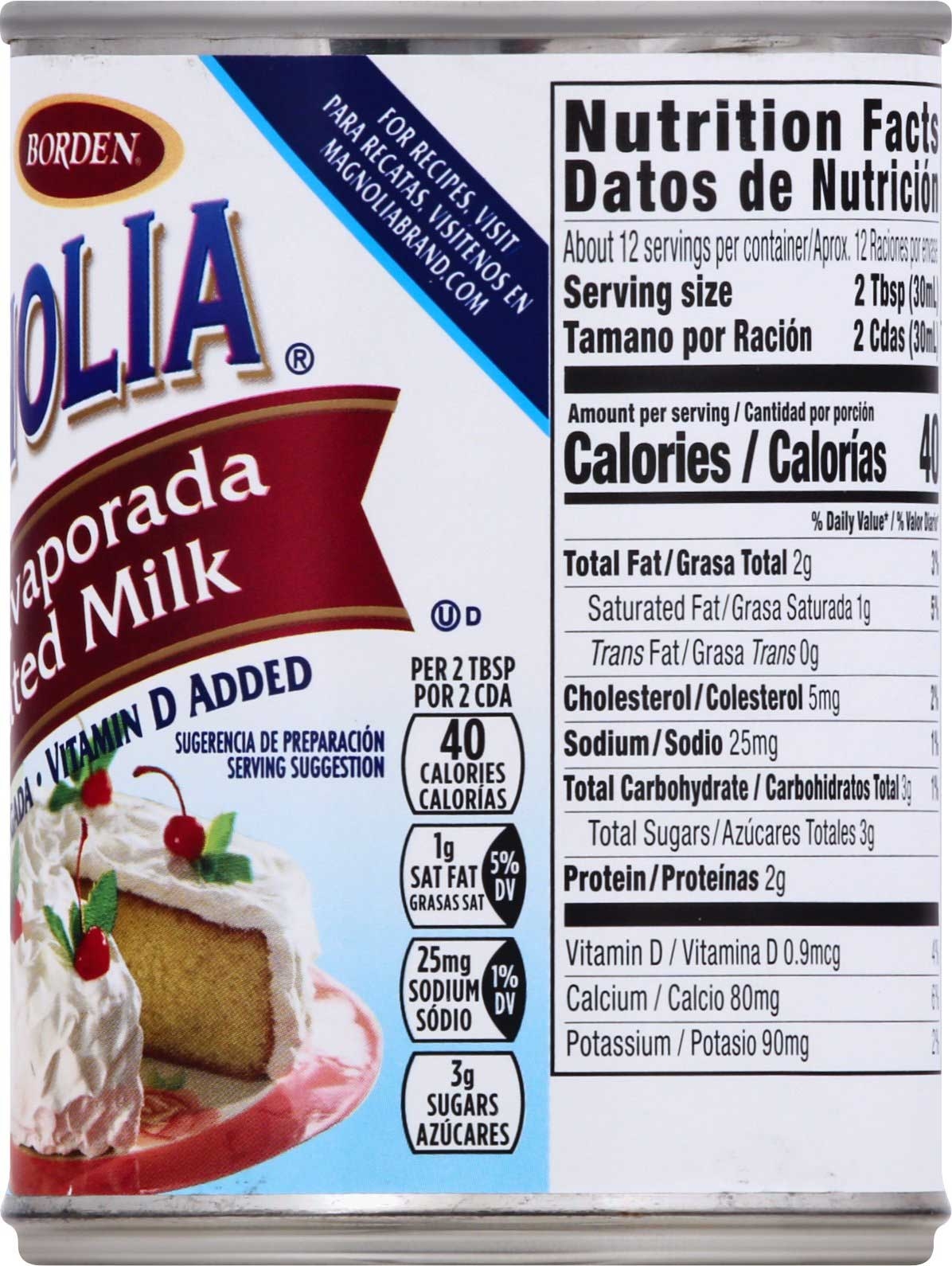 Magnolia Evaporated Milk, 12 Fluid Ounce -- 24 Per Case