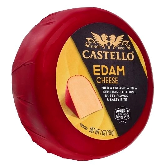 Castello Edam Cheese Round, 7 Ounce -- 12 per case
