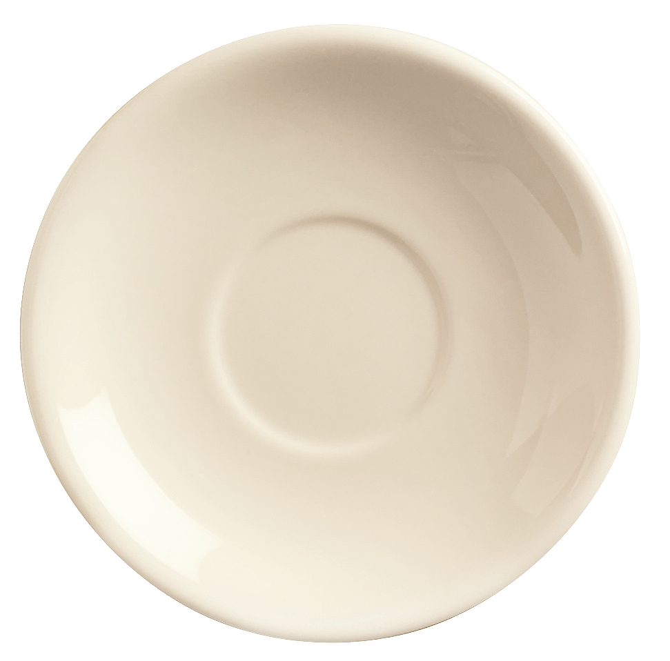 World Tableware Princess White Ultima Cream White After Dinner Saucer, 4 7/8 inch -- 36 per case