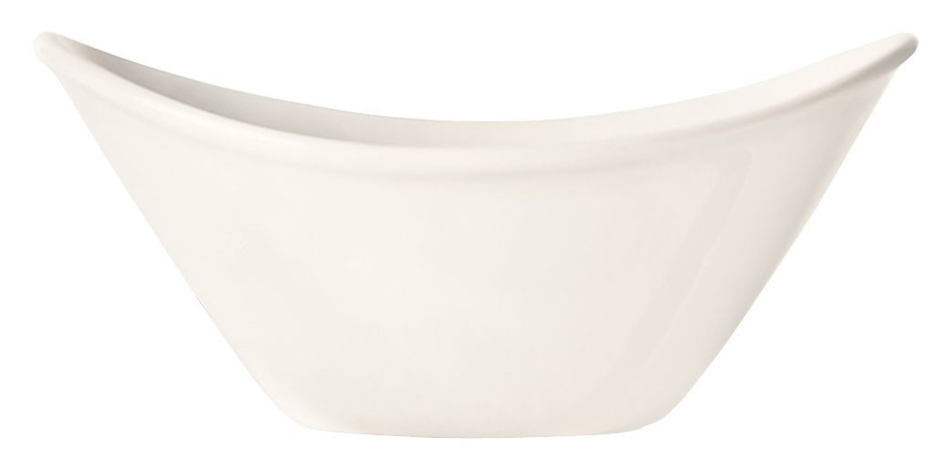 World Tableware Porcelain Bright White Infinity Bowl, 14 Ounce -- 24 Per Case
